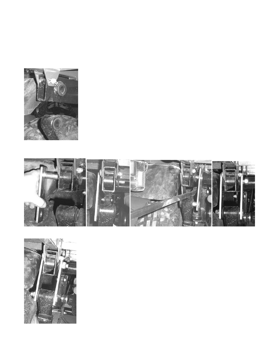 Rear lift installation | High Lifter Lift Kit for Kawasaki Mule 4010 User Manual | Page 6 / 8