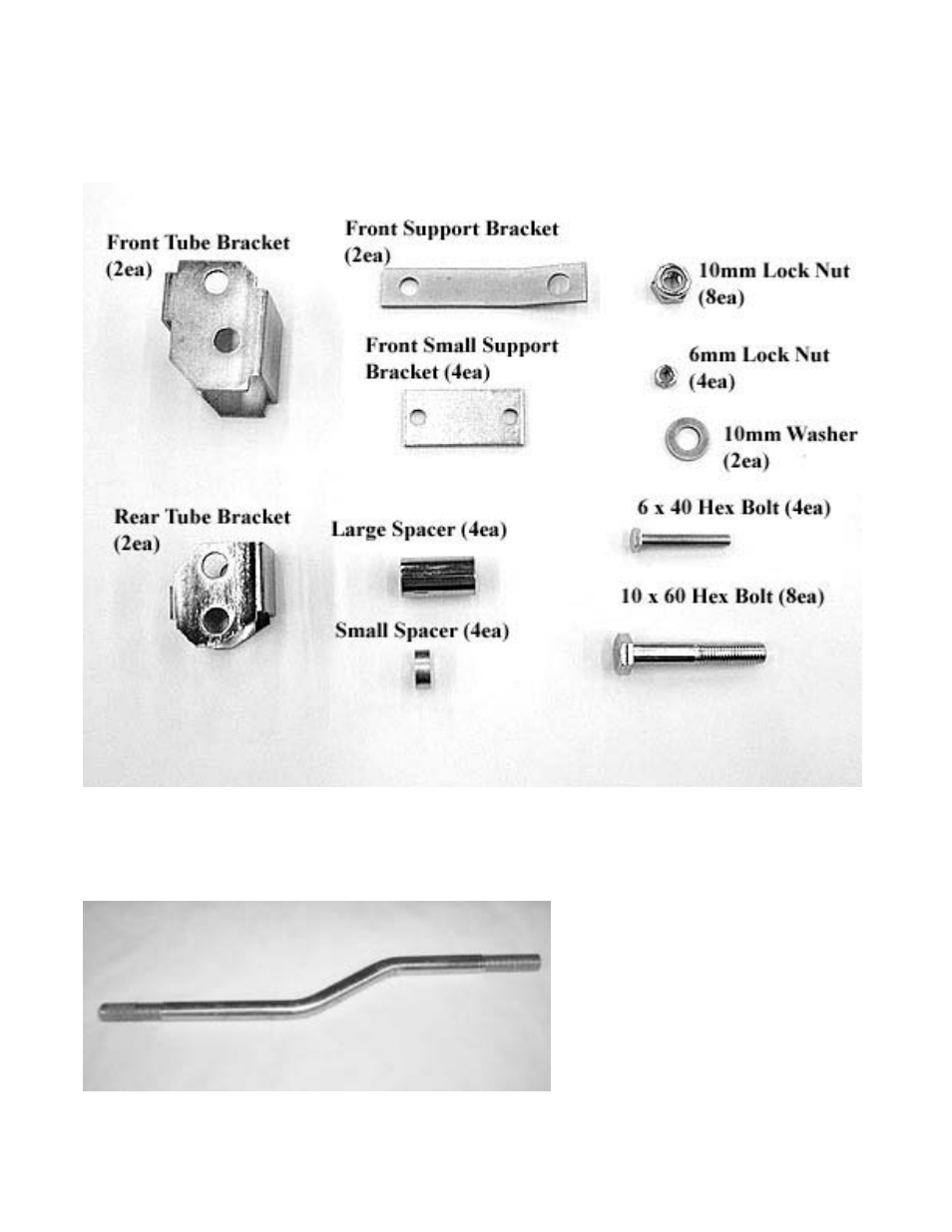 Parts diagram | High Lifter Lift Kit for Yamaha Grizzly 450i (07-12) User Manual | Page 2 / 8