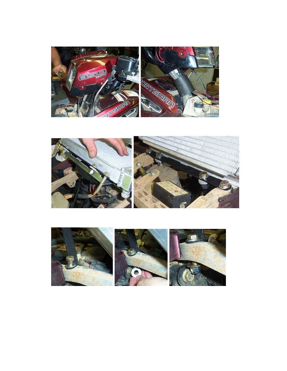 High Lifter Radiator Relocation Kit Low Profile - Polaris Sportsman 850 XP (09-13) User Manual | Page 12 / 15