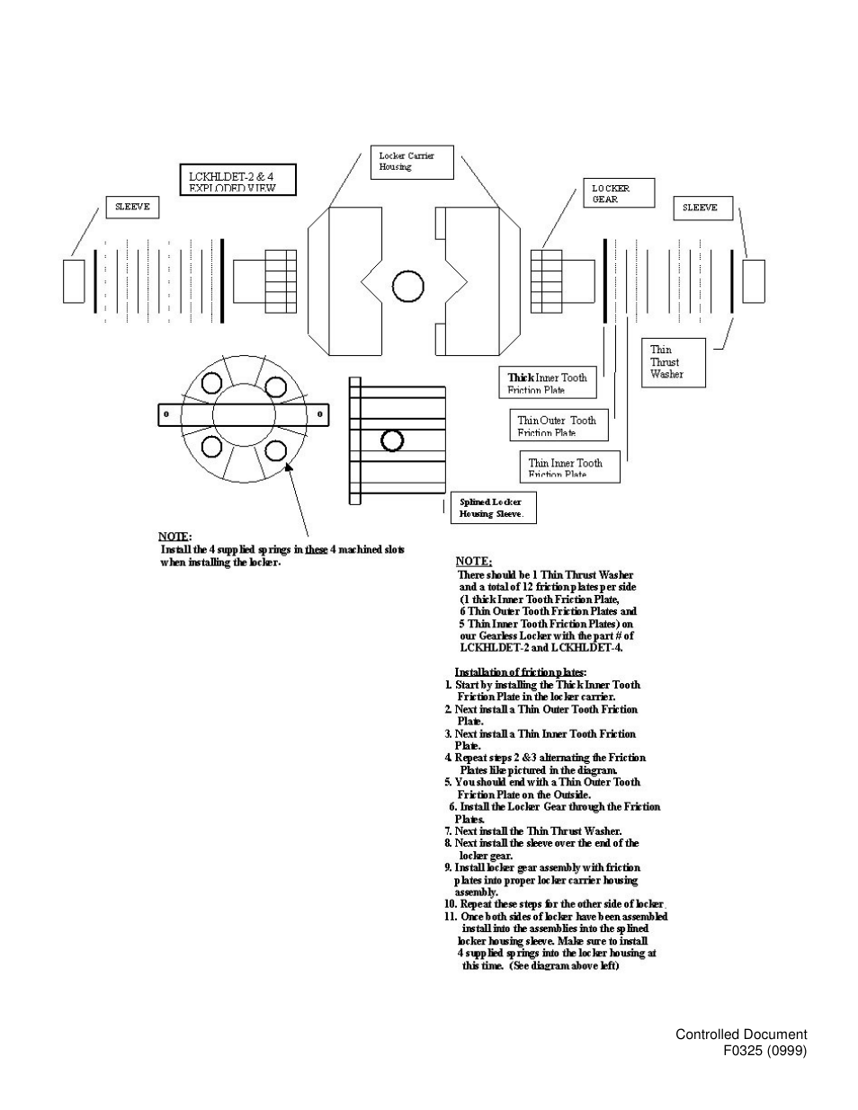 High Lifter Detroit Locker #4 User Manual | Page 11 / 13