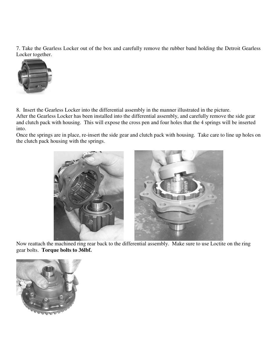 High Lifter Detroit Locker #4 User Manual | Page 6 / 13