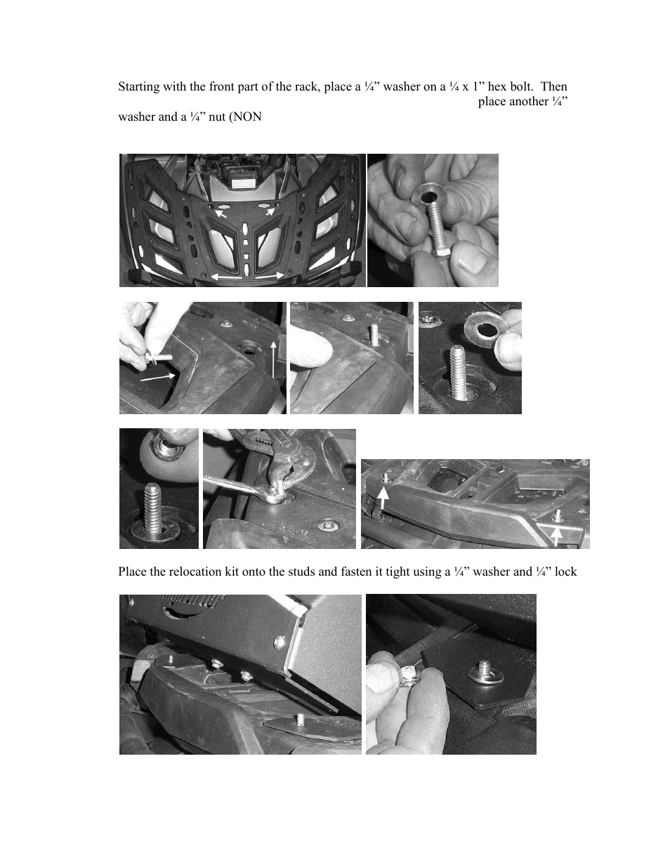 High Lifter Radiator Relocation Kit - Can-Am Outlander 500_650_800_1000 User Manual | Page 6 / 11