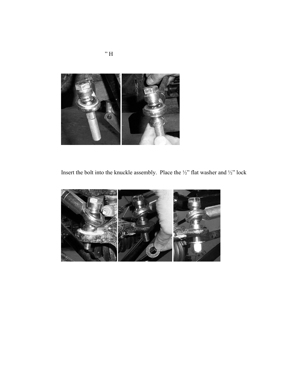 High Lifter Forward Arched Control Arm Kit for Polaris Ranger 700_800_900 - Pro Series User Manual | Page 9 / 10