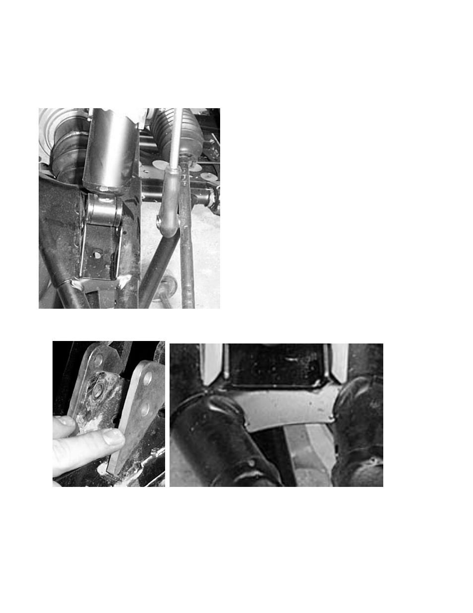 Front lift installation | High Lifter Lift Kit for Polaris 800 Ranger RZR & RZR 800 "50" User Manual | Page 3 / 6