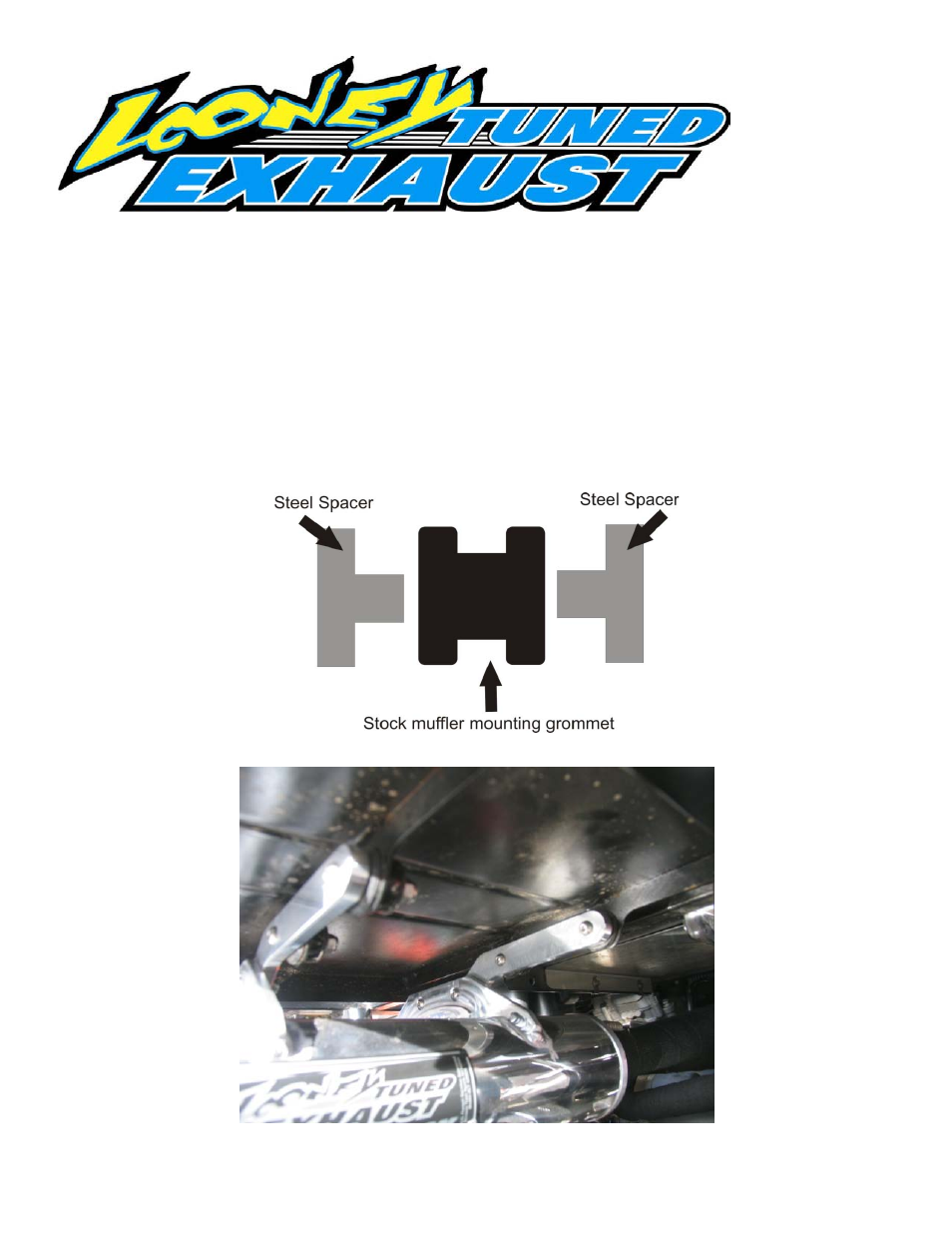 High Lifter Looney Tuned Dual Exhaust for Arctic Cat Prowler 1000 (08-10) User Manual | 2 pages