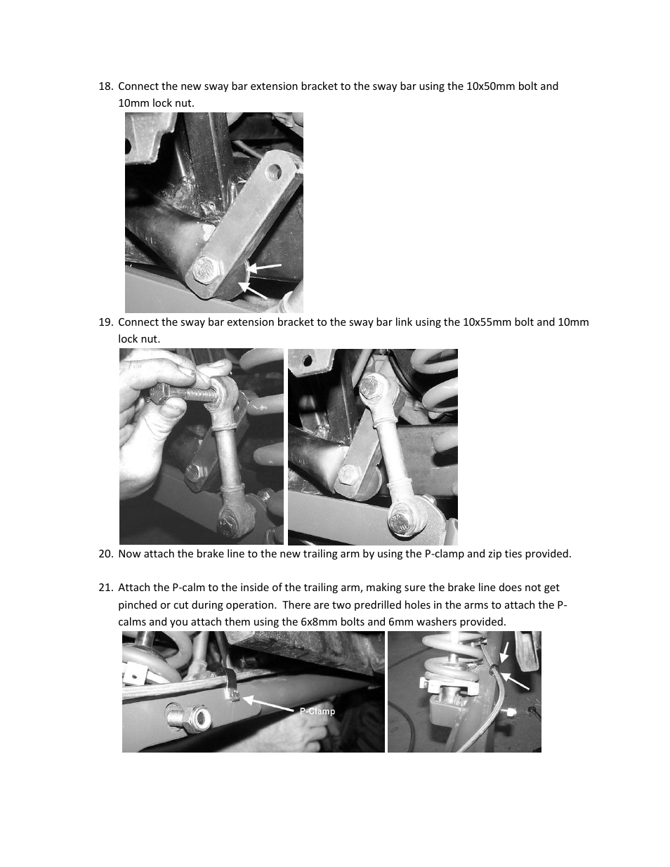 High Lifter Max Clearance Series Trailing Arm Kit for Polaris RZR XP 900 User Manual | Page 8 / 9