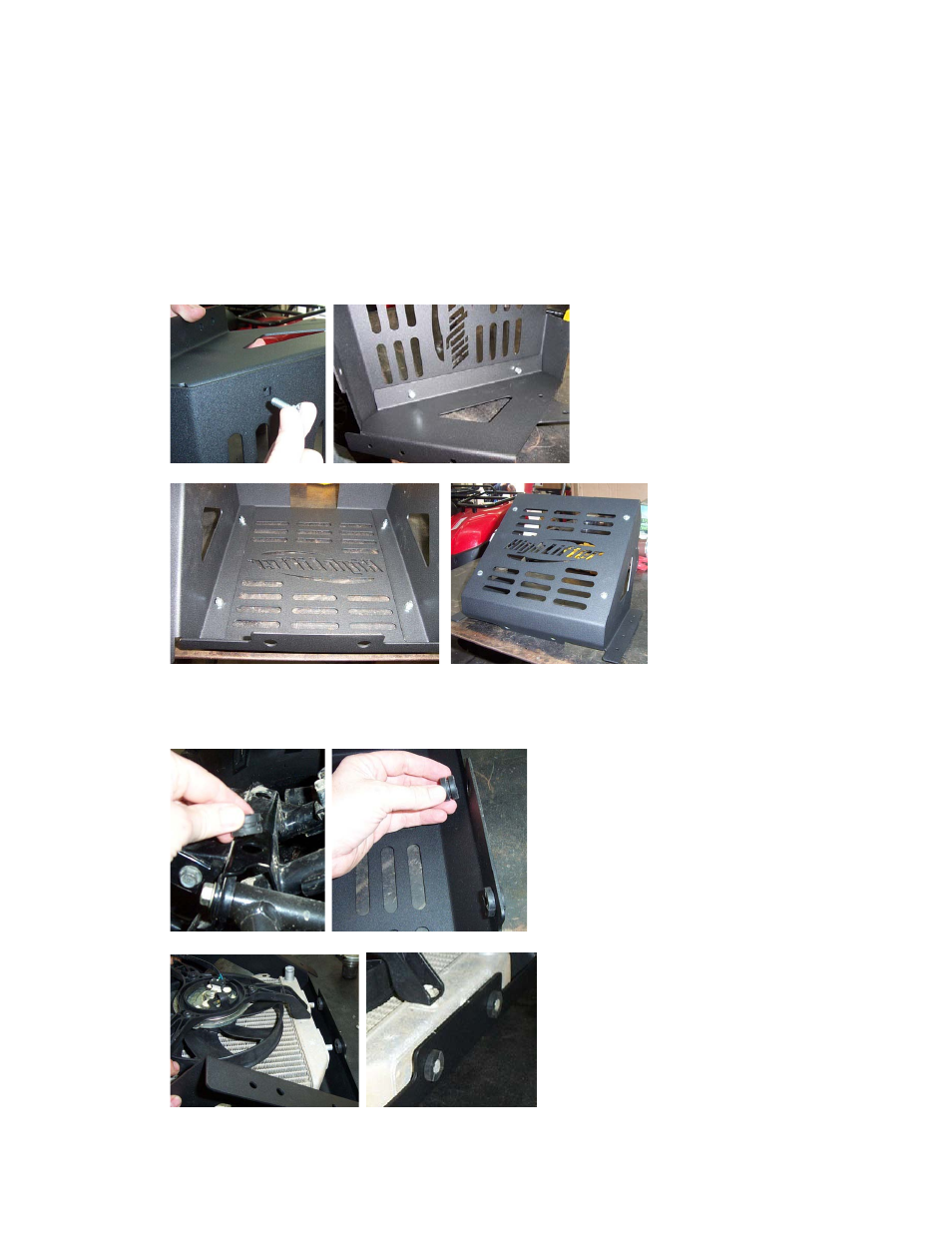 High Lifter Radiator Relocation Kit for Honda 420 Rancher User Manual | Page 3 / 8