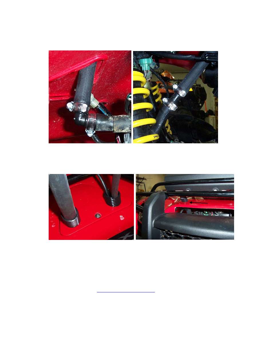 High Lifter Radiator Relocation Kit for Honda 420 Rancher User Manual | Page 8 / 8