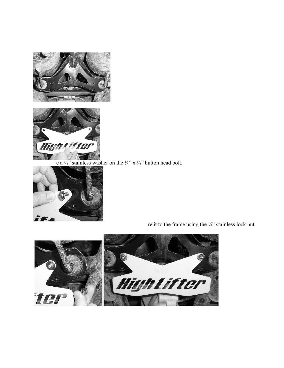 High Lifter Lift Kit for Can-Am Maverick 1000 (2013) - Signature Series User Manual | Page 14 / 15