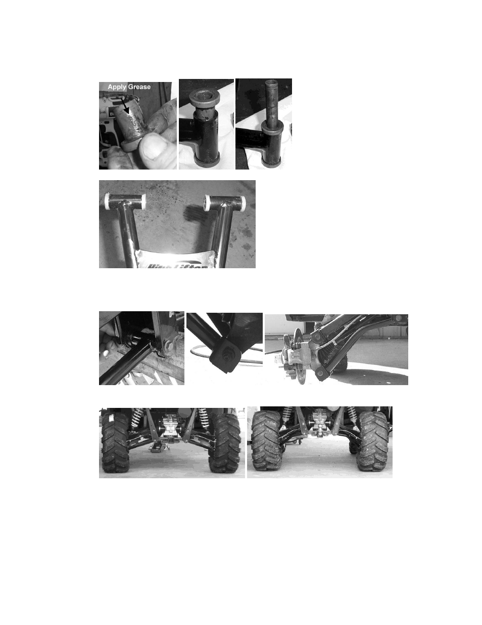 High Lifter Arched Rear Lower Control Arms for Polaris Ranger 900 - Pro Series User Manual | Page 4 / 4