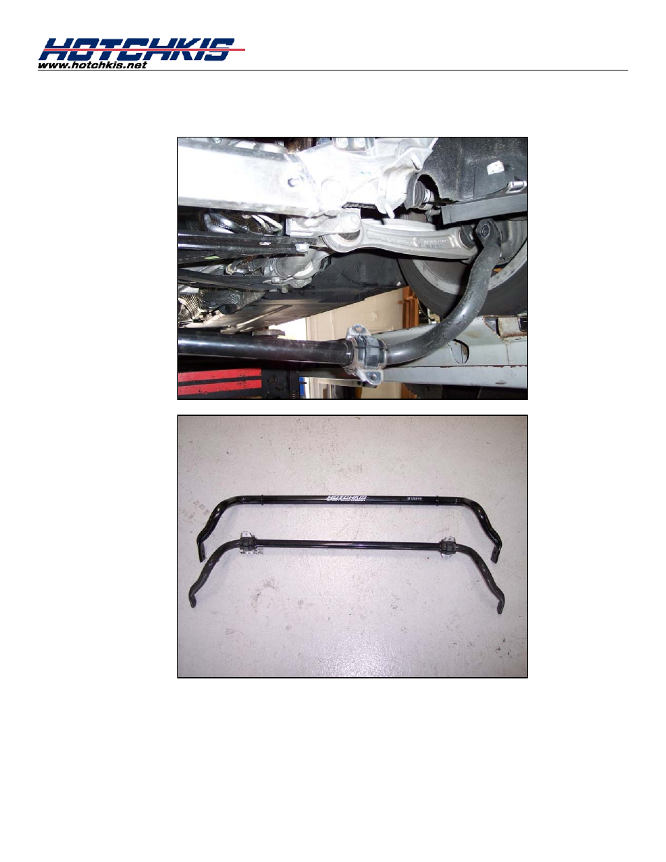 Remove the bar from vehicle | Hotchkis 22836 2009-2011 Audi A4 Sport Sway Bar Set User Manual | Page 3 / 16