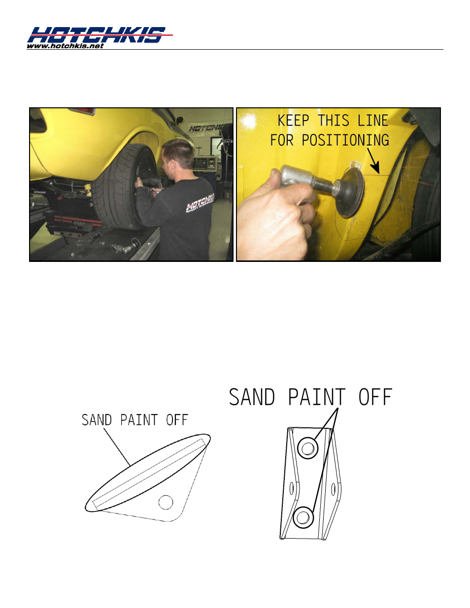 7r. clean area for welding | Hotchkis 80112 1970-1974 Plymouth Cuda TVS System User Manual | Page 37 / 65