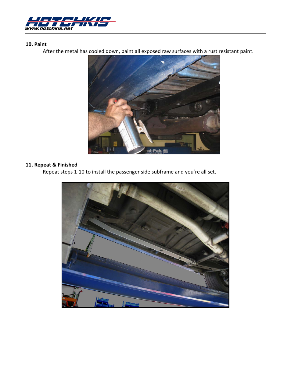 Hotchkis 80112 1970-1974 Plymouth Cuda TVS System User Manual | Page 61 / 65