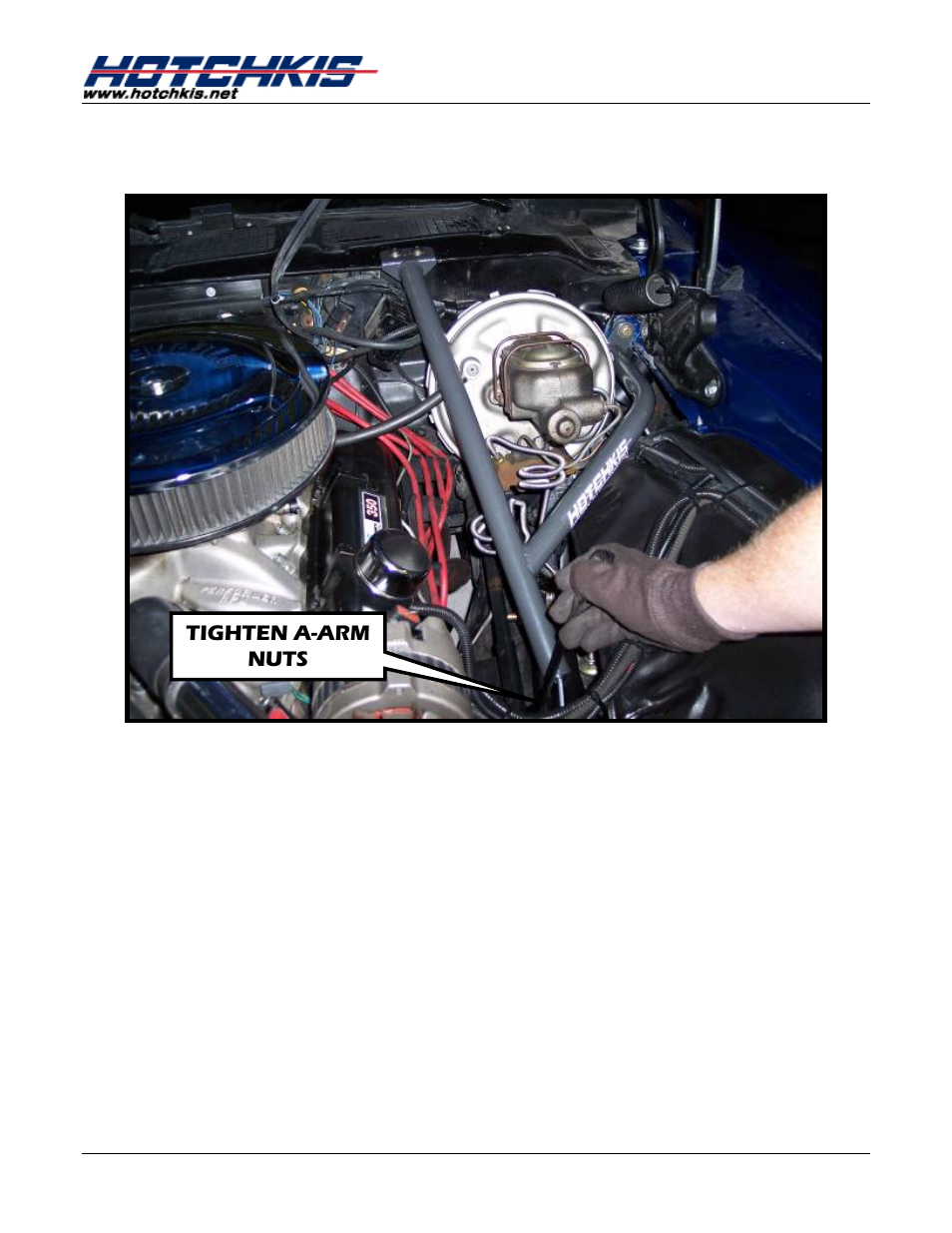 Hotchkis 20103 Chassis, Max Handle Bars, 70-81 Camaro F-Body User Manual | Page 6 / 9