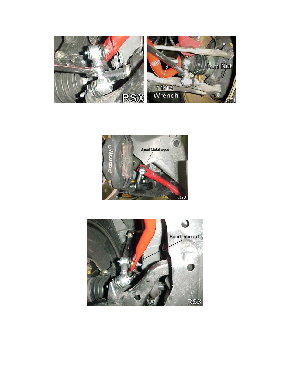 Hotchkis 25405R Rear End Links, RSX,STI User Manual | Page 2 / 7