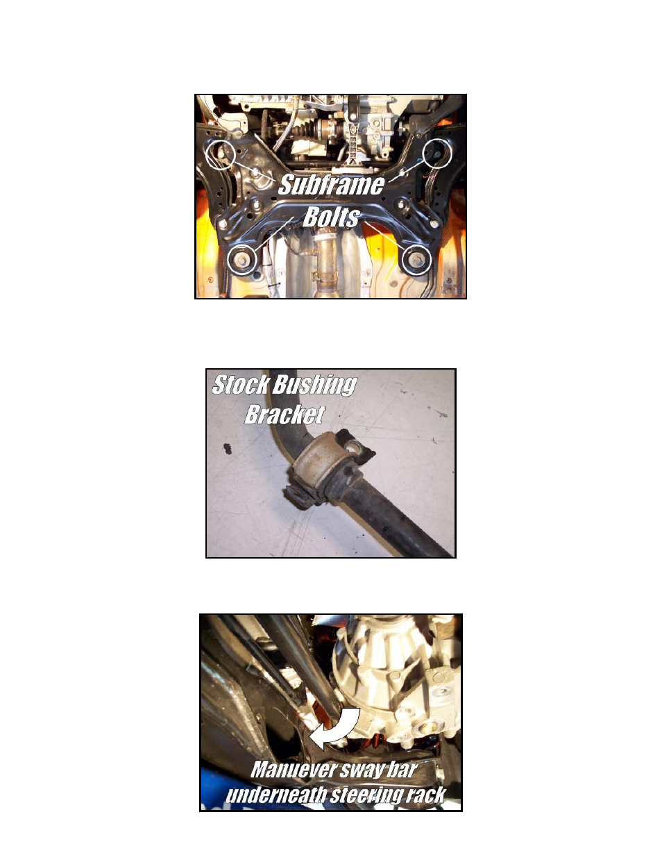 Hotchkis 22813 Volkswagen MKIV Sport Sway Bars User Manual | Page 3 / 17