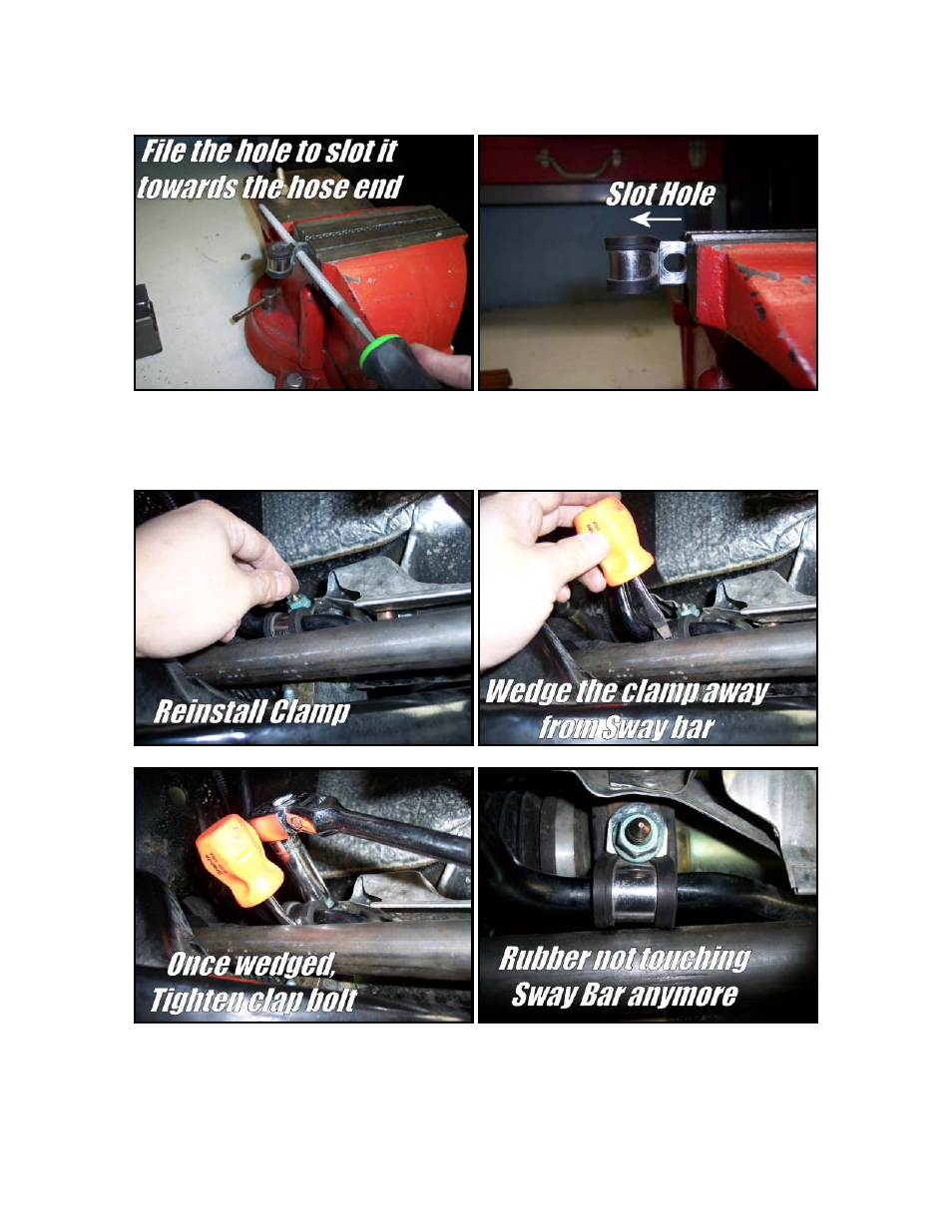 Hotchkis 22813 Volkswagen MKIV Sport Sway Bars User Manual | Page 8 / 17