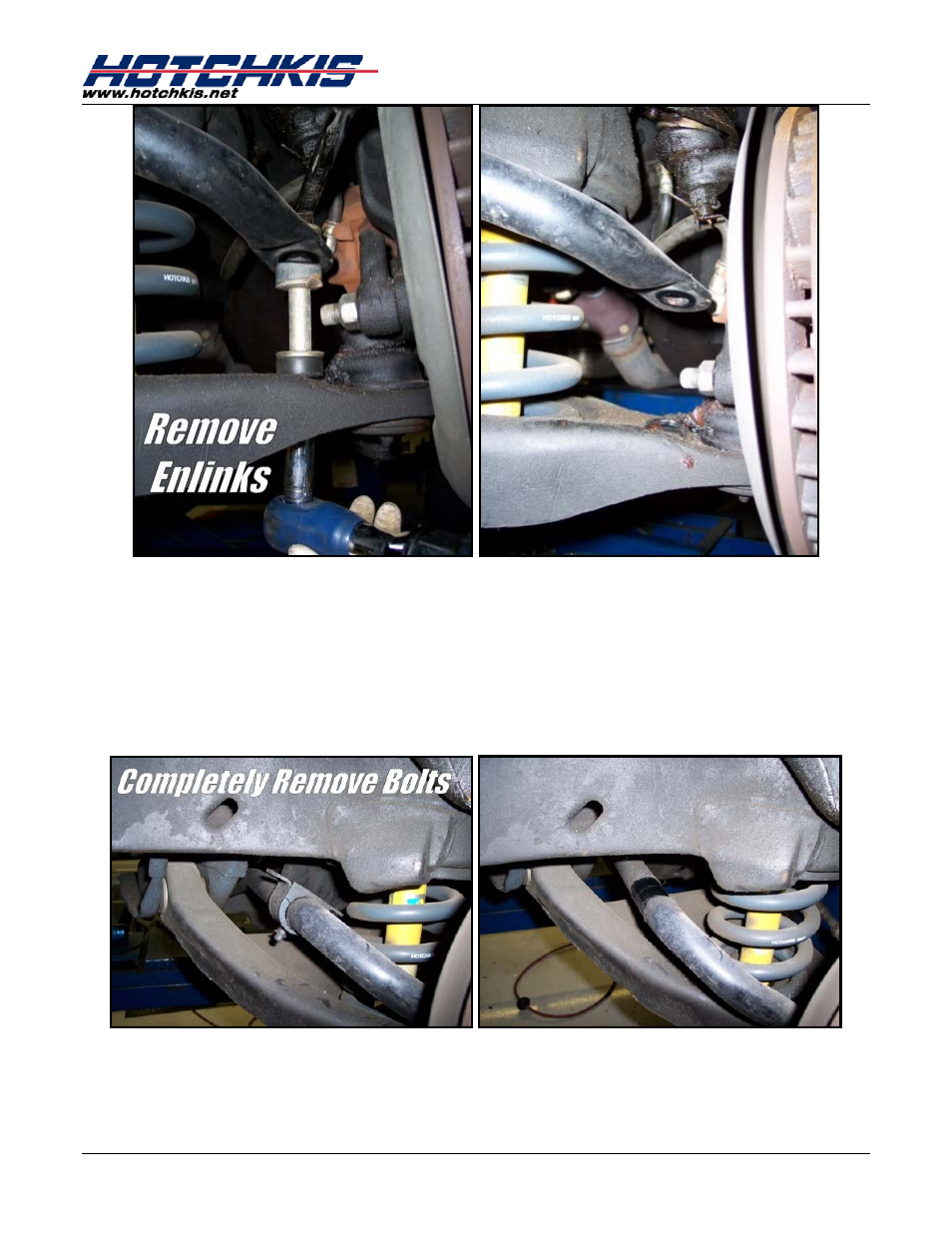 Hotchkis 2207F Sway Bars, Front, 67-69 Camaro-Firebird & 68-74 Nova GM F, X-Body, Sport User Manual | Page 3 / 13