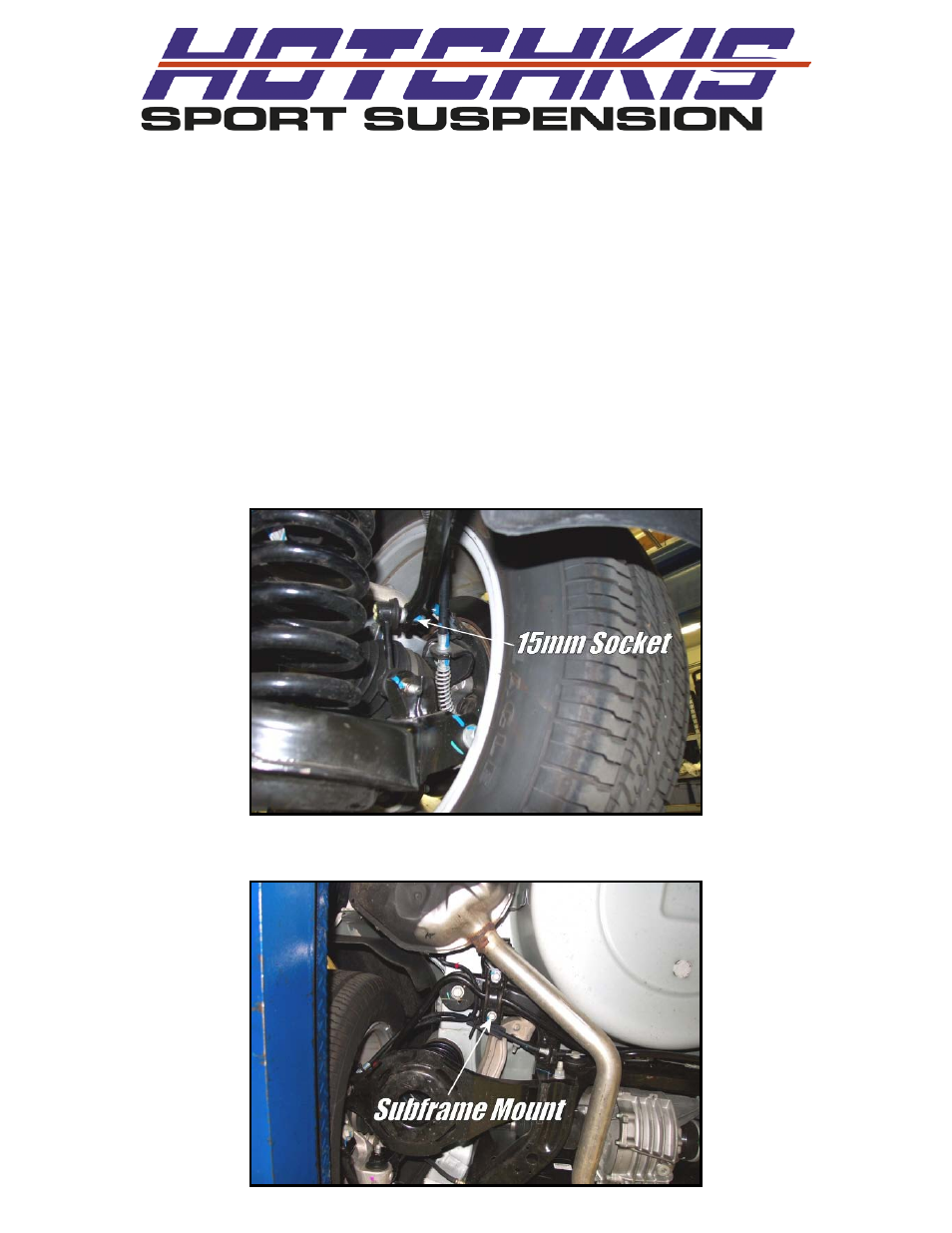 Installation of hotchkis rear sway bar | Hotchkis 2280 CTS-V Sport Sway Bars User Manual | Page 6 / 12