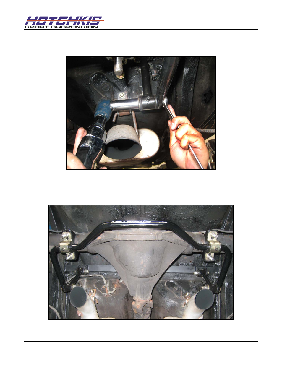 Double check all hardware | Hotchkis 1415 Chassis, Max Sway Bar Brace, 67-69 Camaro-Firebird F-Body User Manual | Page 10 / 13