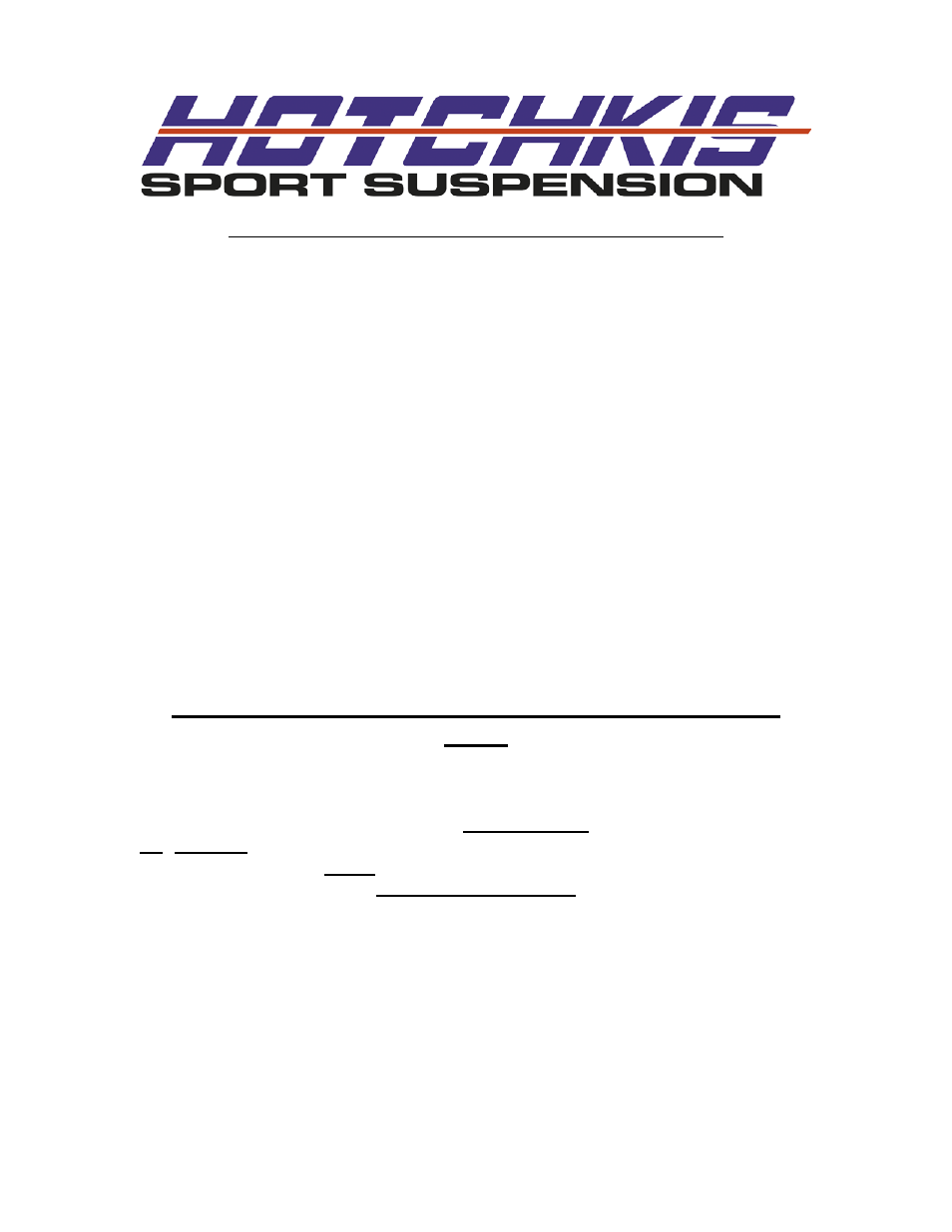 Hotchkis 1206AA 73-77 GM A-Body Dbl Adjustable Upper Trailing Arms User Manual | Page 2 / 7