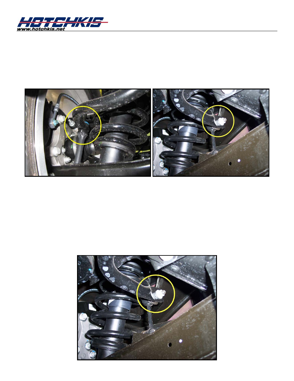 Hotchkis 22110 Sway Bars, Set, 10-11 Camaro, Competition User Manual | Page 7 / 11