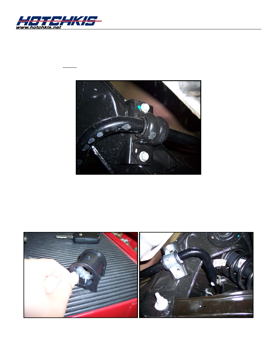 Hotchkis 22110 Sway Bars, Set, 10-11 Camaro, Competition User Manual | Page 8 / 11