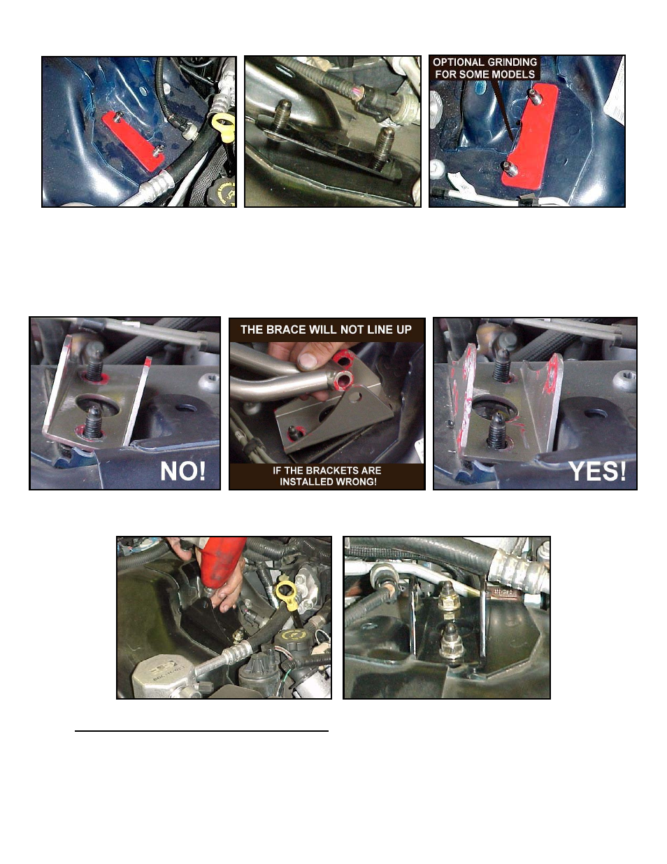 Hotchkis 2006 1998-2002 GM F-Body Strut Tower Brace Black User Manual | Page 2 / 7