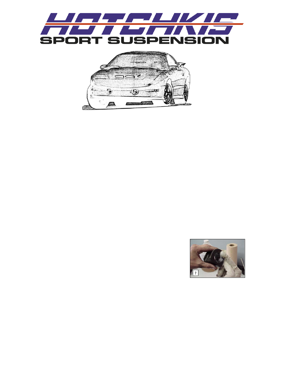 Hotchkis 2204F 1993-2002 GM F-Body Front Sport Sway Bar User Manual | 5 pages