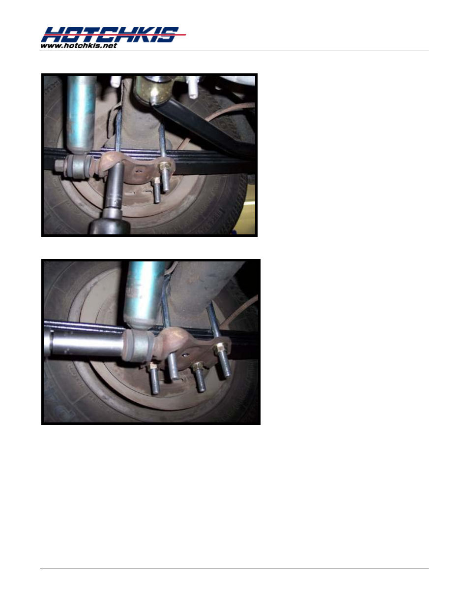 Hotchkis 24385 Geometry Corrected Leaf Springs, 1967-1976 Dodge A-Body User Manual | Page 2 / 9