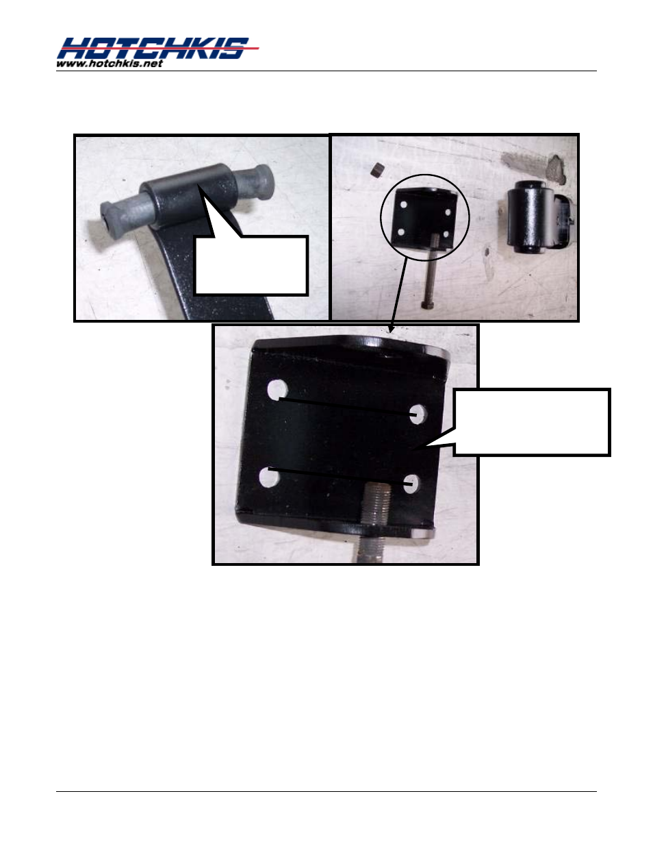 Install bushings closer together on top | Hotchkis 24385 Geometry Corrected Leaf Springs, 1967-1976 Dodge A-Body User Manual | Page 5 / 9