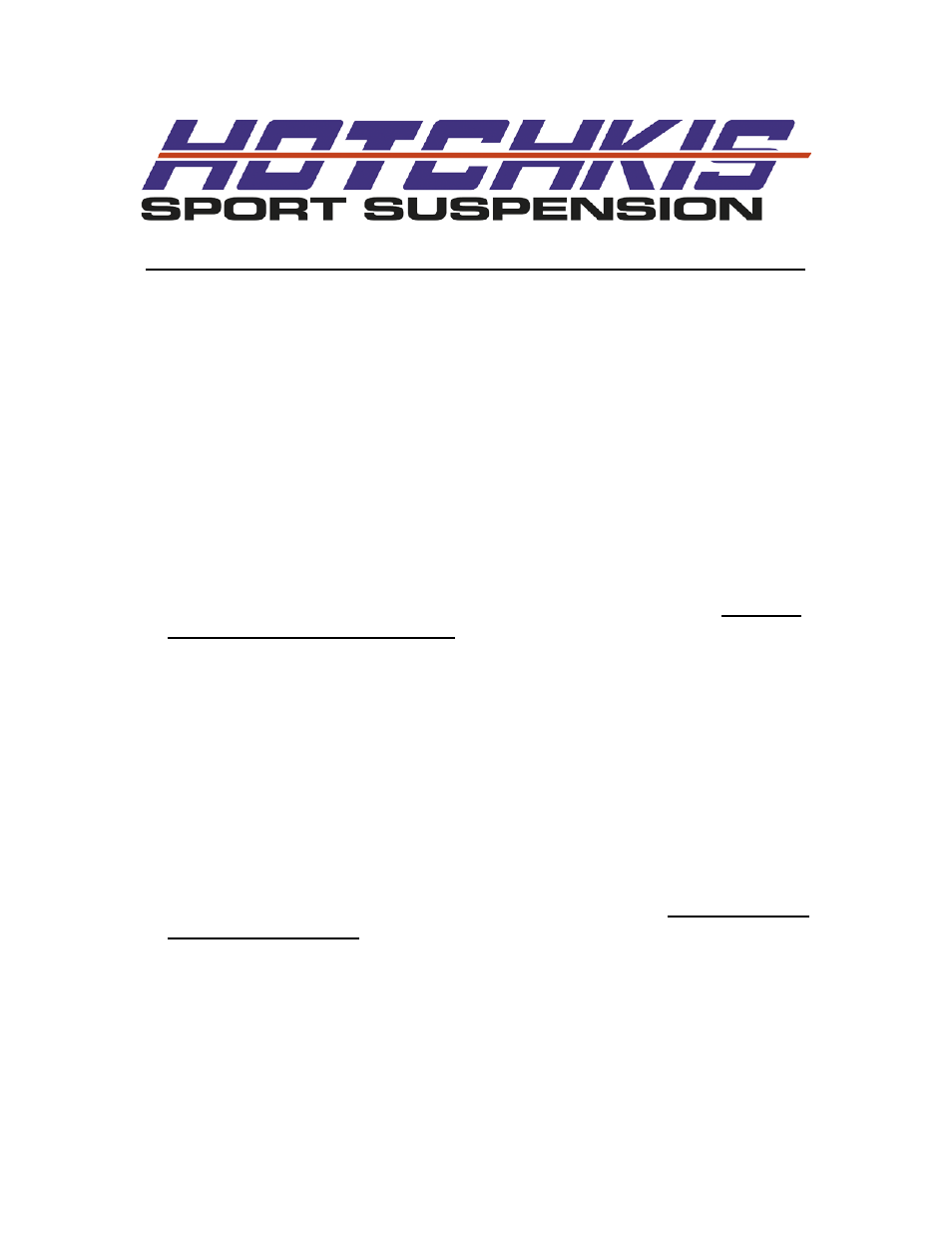 Hotchkis 4002 1993-2002 Camaro-Firebird Sub Frame Connectors User Manual | 4 pages