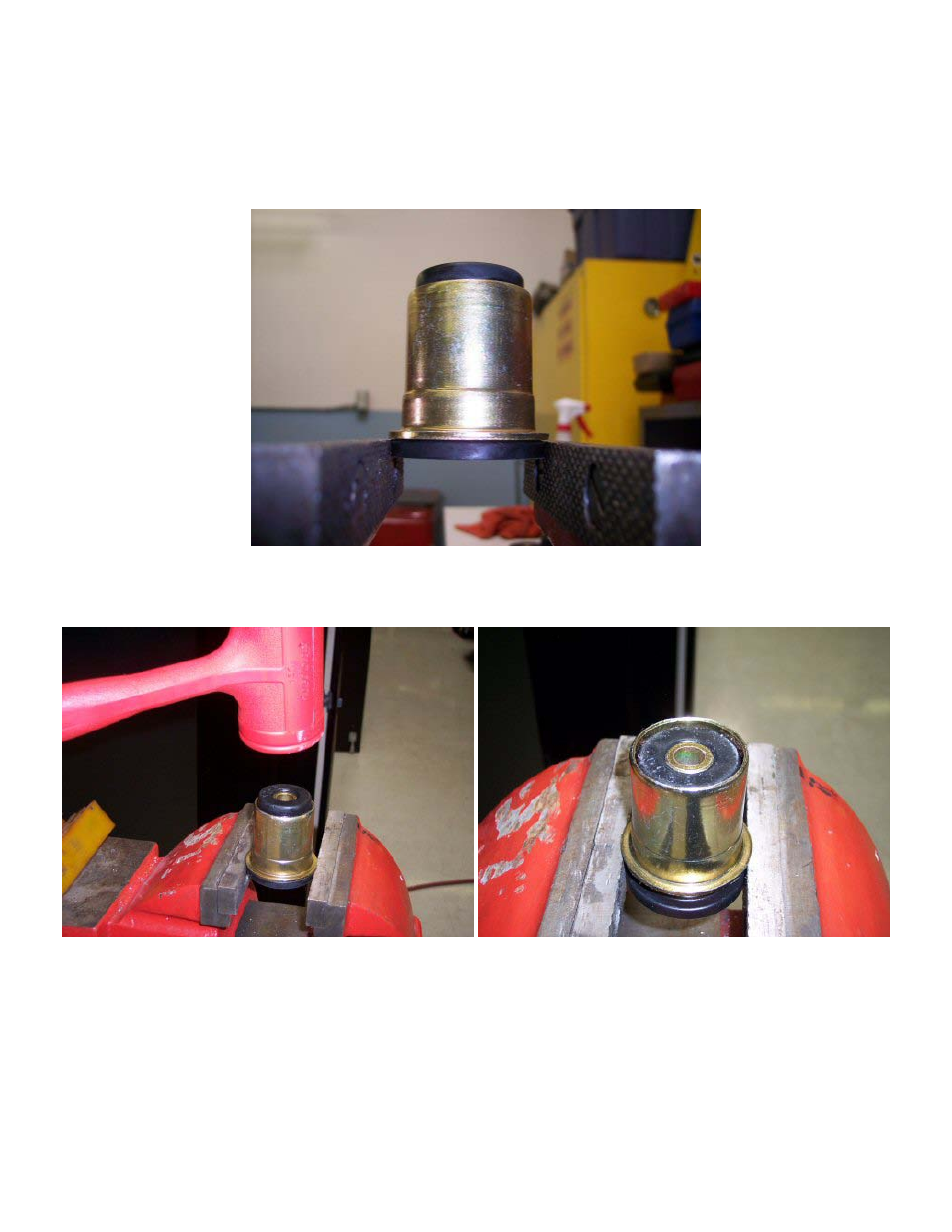 Installing new upper trailing arms | Hotchkis 1202AA Trailing Arms, Upper, Double Adjustable, 68-72 GM A-Body User Manual | Page 8 / 17