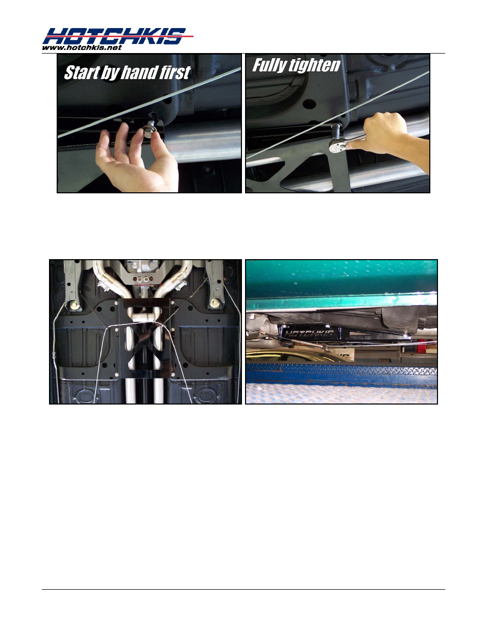 Hotchkis performance llc | Hotchkis 1404 Chassis, X Brace Support, Convertible, 67-69 Camaro-Firebird F-Body User Manual | Page 3 / 6