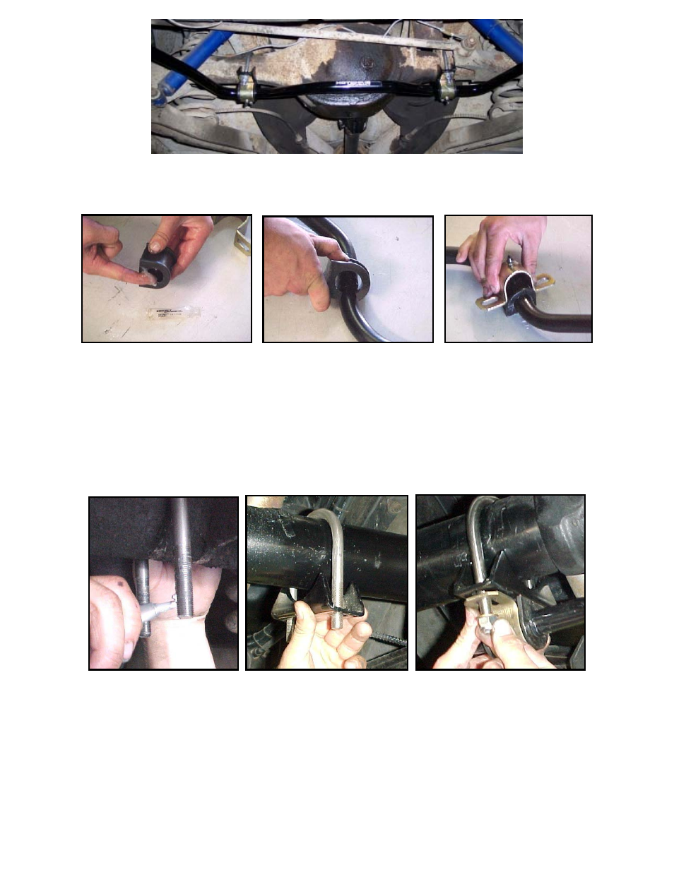 Hotchkis 2268 Hardware pack for 59-64 Rear Sway Bar User Manual | Page 12 / 23