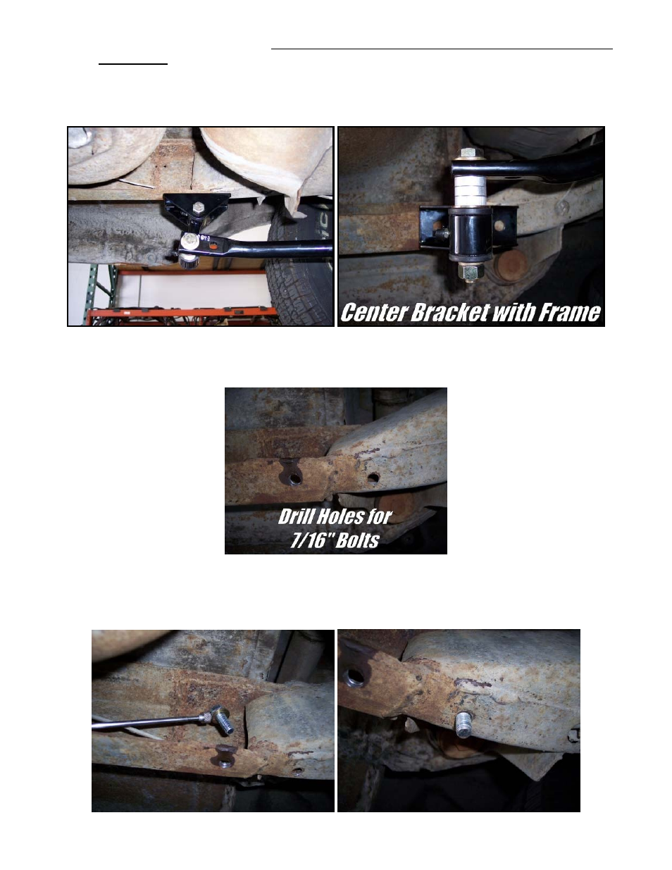 Hotchkis 2268 Hardware pack for 59-64 Rear Sway Bar User Manual | Page 14 / 23