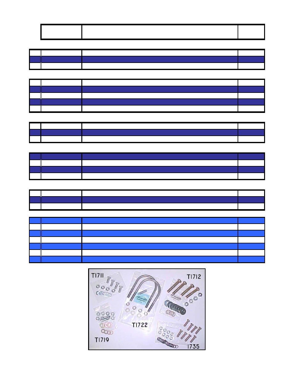 Hotchkis 2268 Hardware pack for 59-64 Rear Sway Bar User Manual | Page 19 / 23