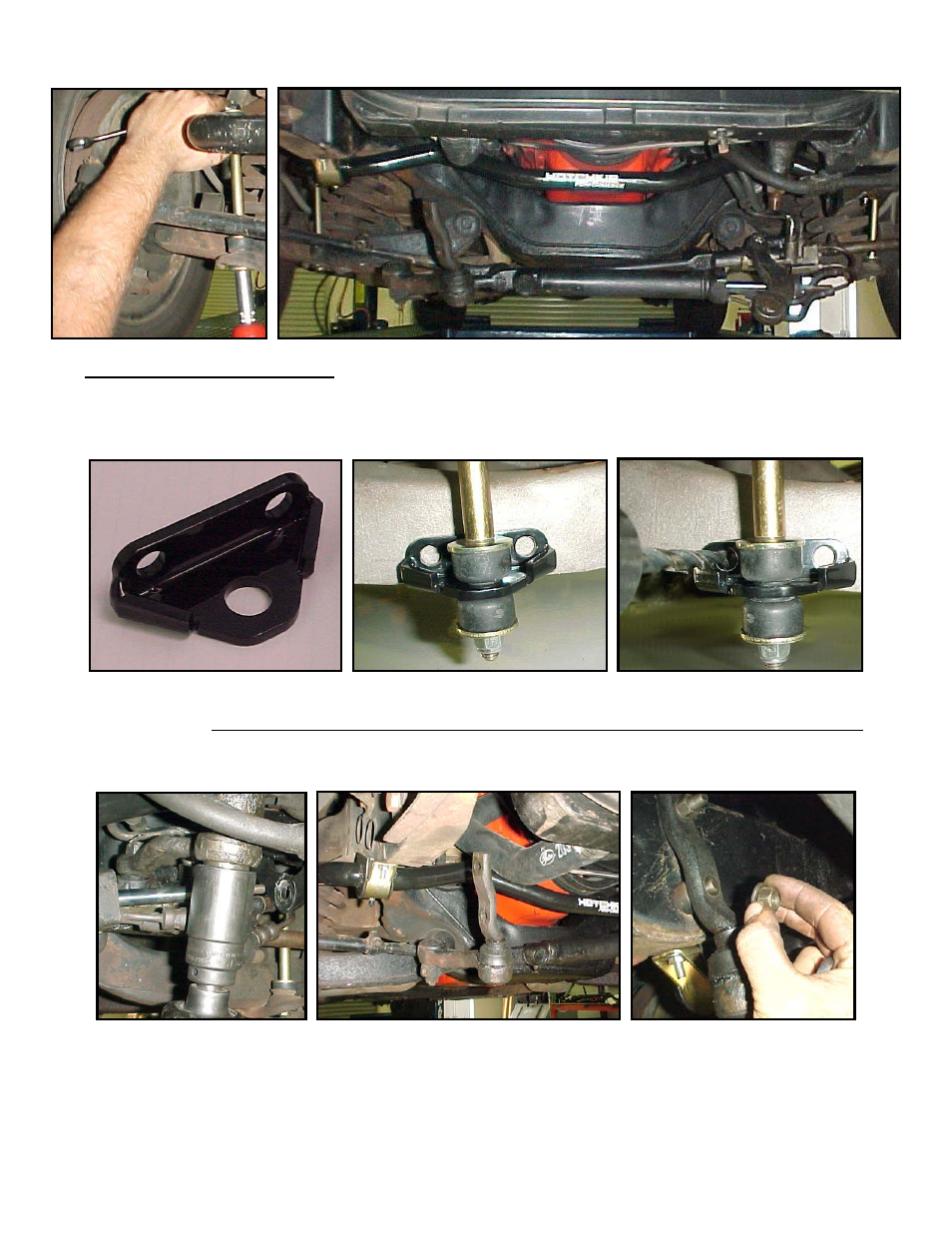 Hotchkis 2268 Hardware pack for 59-64 Rear Sway Bar User Manual | Page 5 / 23