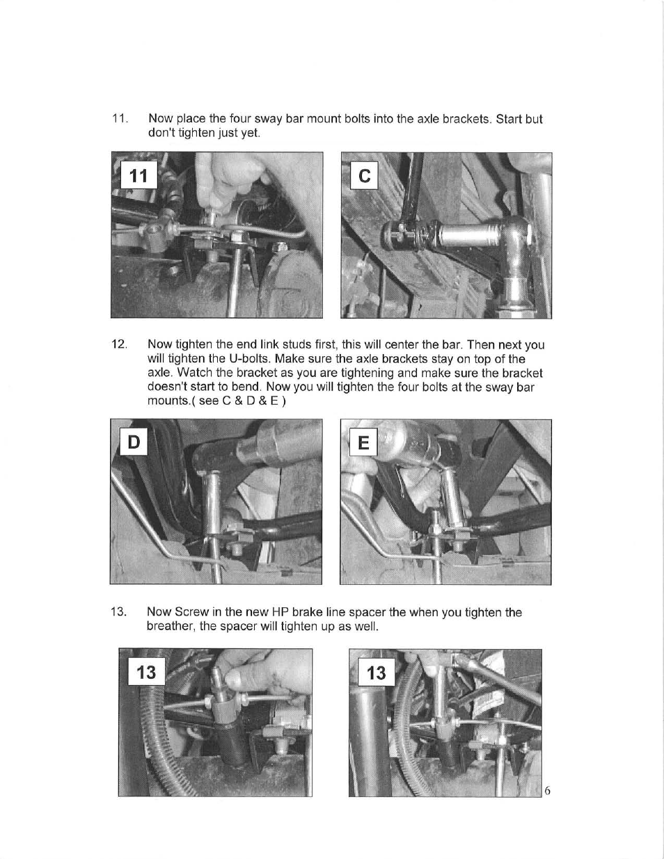 Hotchkis 2241 1997-2003 F150 Sport Sway Bars (Stock Height Trucks) User Manual | Page 6 / 9