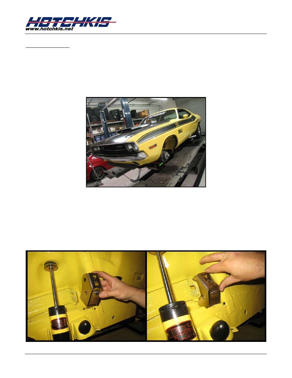 Hotchkis 80110 1966-1969 Mopar B-Body TVS System User Manual | Page 2 / 62
