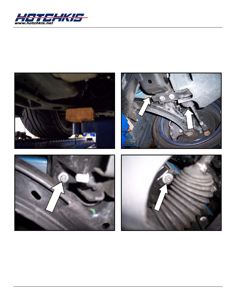 Hotchkis 4016 2005-2013 Ford Mustang Sub Frame Connectors User Manual | Page 4 / 10