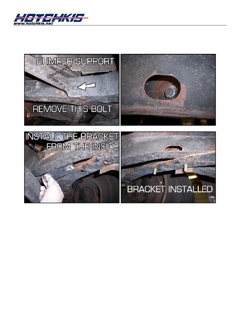 Hotchkis 22105 "Tri 5 Chevy Front Sport Sway Bar" User Manual | Page 4 / 16
