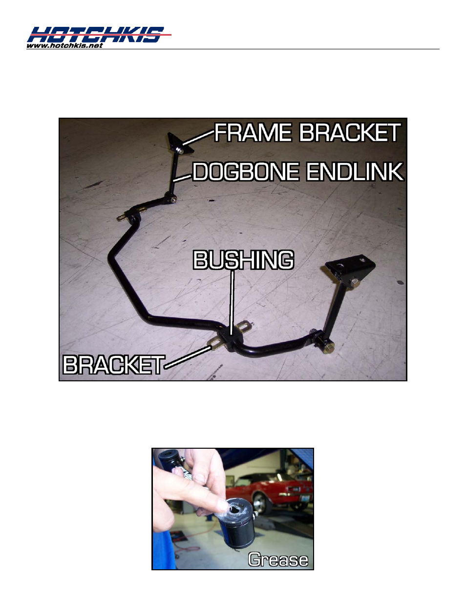 Prepare the rear sway bar | Hotchkis 22105 "Tri 5 Chevy Front Sport Sway Bar" User Manual | Page 9 / 16