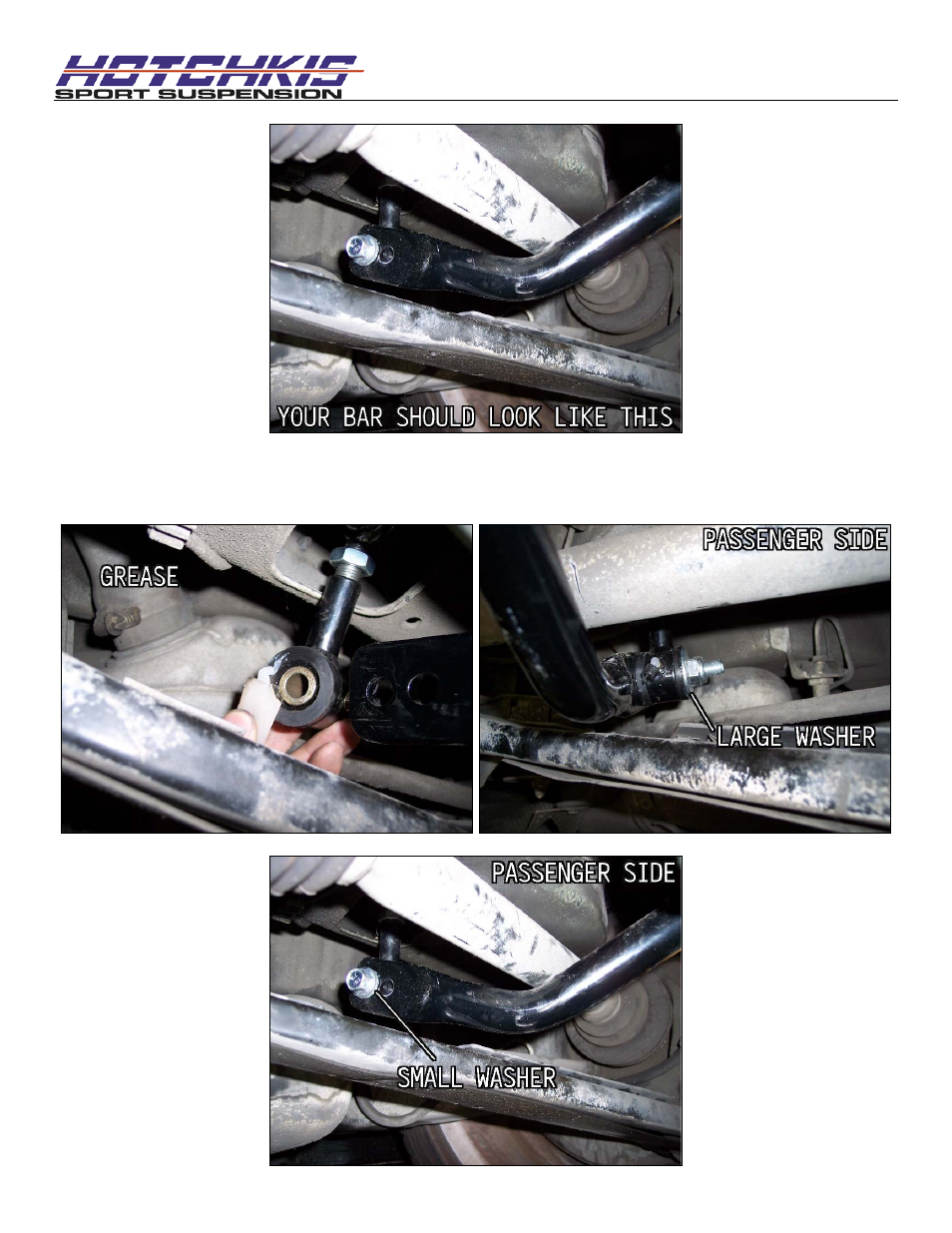 Hotchkis 22835F BMW E36 Front Sway Bar User Manual | Page 9 / 12