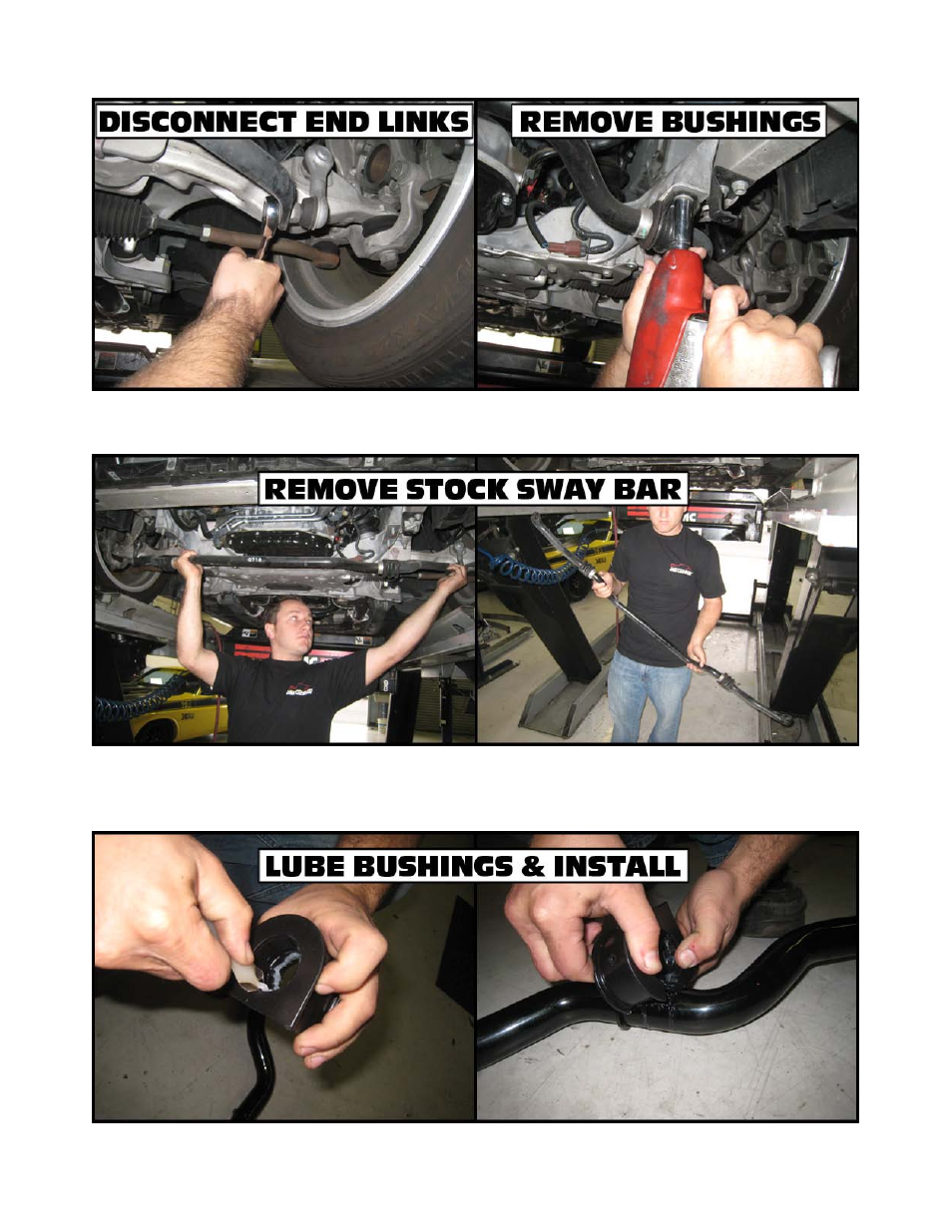 Hotchkis 22441 Sport Sway Bar Set, 08+ 370Z, G37, G37S, G35 User Manual | Page 2 / 14