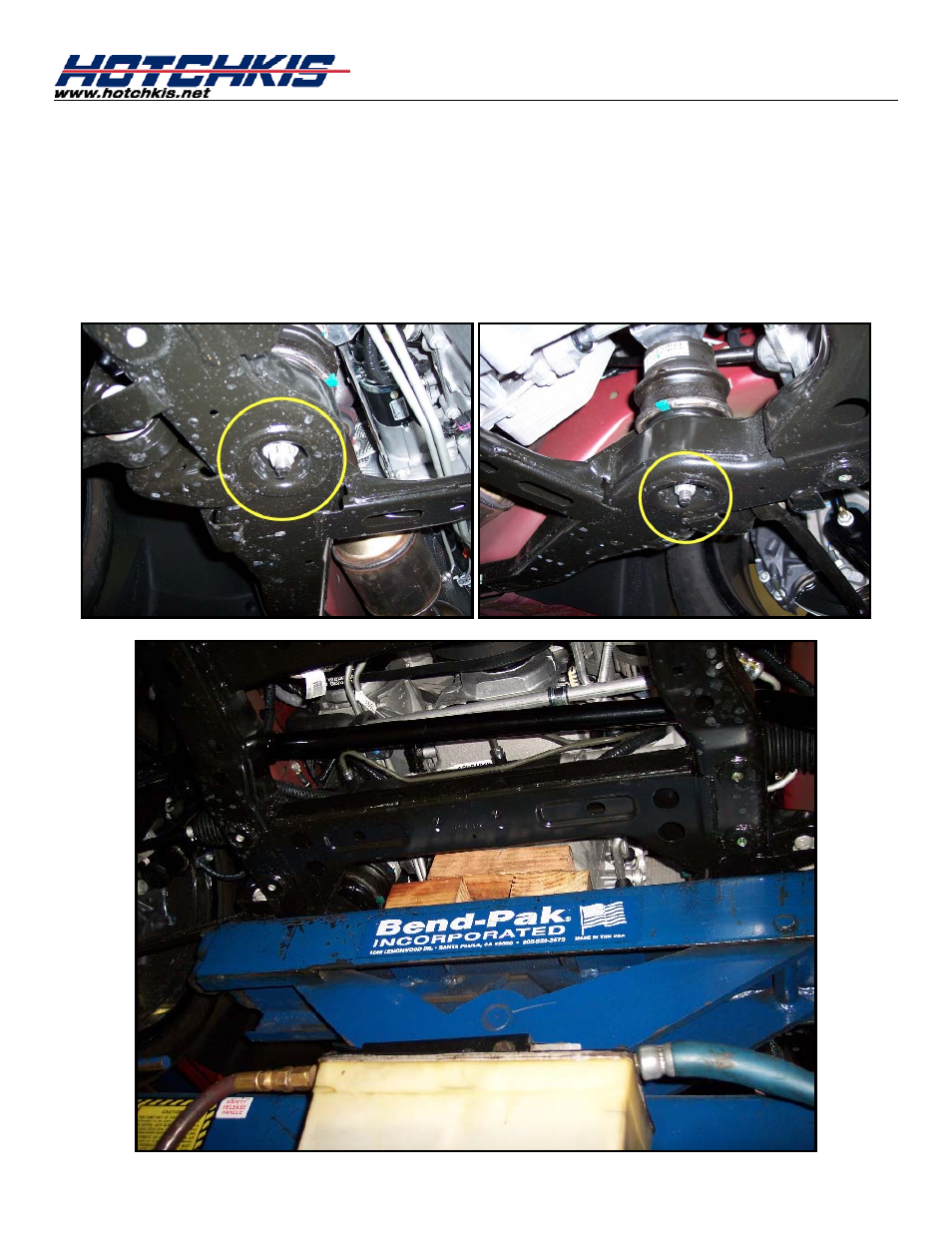 Hotchkis 22110F Sway Bars, Front, 10-11 Camaro, Competition User Manual | Page 3 / 9