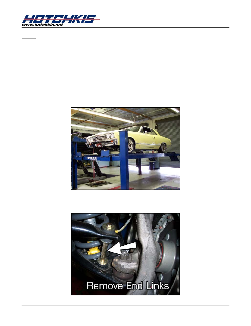 Hotchkis 1104 Tubular Lower A-Arms 64-72 GM A-Body User Manual | Page 2 / 15