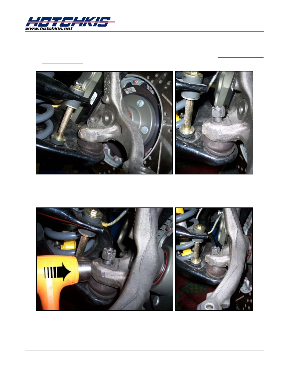 Hotchkis 1104 Tubular Lower A-Arms 64-72 GM A-Body User Manual | Page 5 / 15