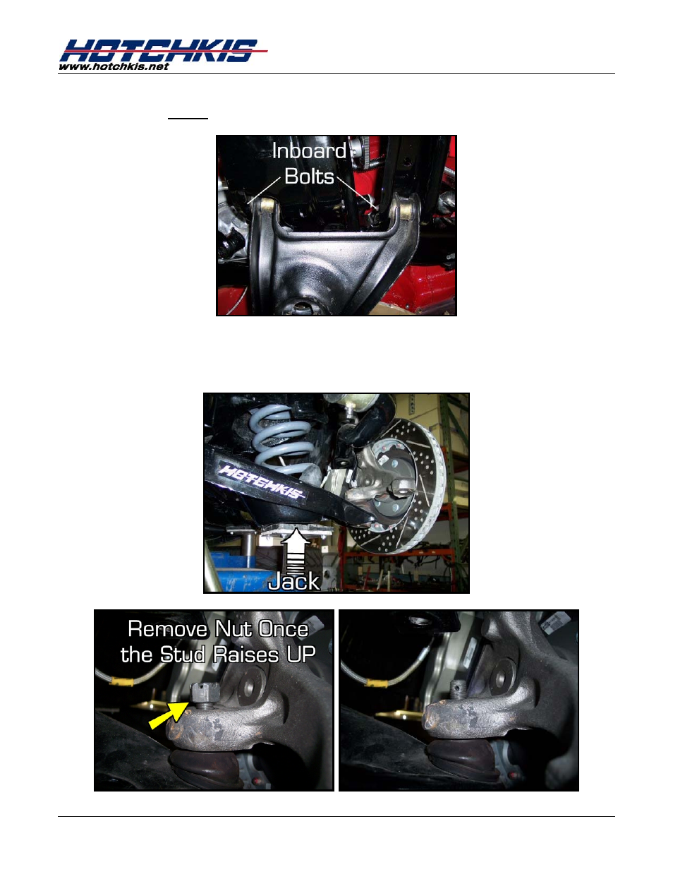 Hotchkis 1104 Tubular Lower A-Arms 64-72 GM A-Body User Manual | Page 6 / 15