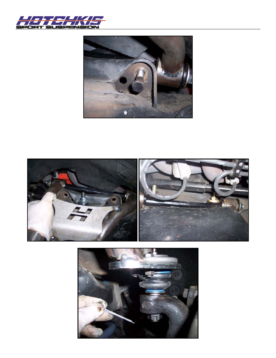 Install hotchkis a-arms | Hotchkis 1106 Tubular Upper Control Arms, GM 70-81 F-Body User Manual | Page 3 / 6